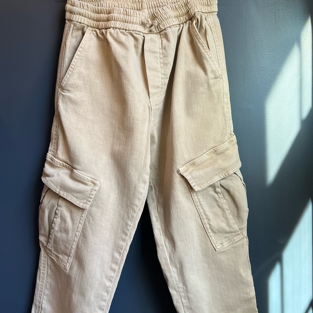 ZARA Kids Cargo denim pants size 11-12